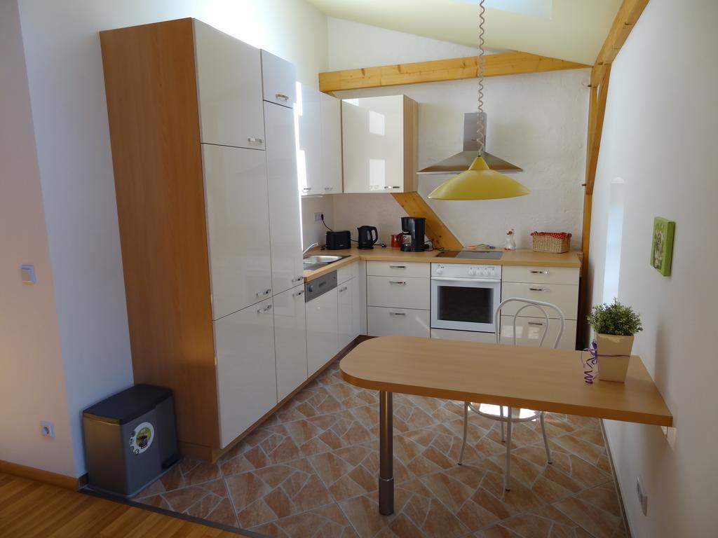 Nitschke "Zum Nusshof" Apartamento Ahrensfelde Quarto foto
